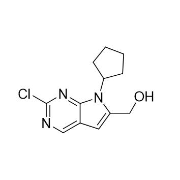 2-氯-7-环戊基-7H-吡咯并[2,3-D]嘧啶-6-甲醇,(2-chloro-7-cyclopentyl-7H-pyrrolo[2,3-d]pyriMidin-6-yl)Methanol