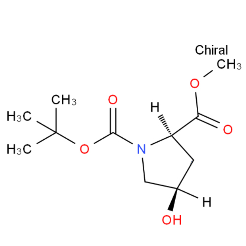 顺式-1-BOC-4-羟基-D-脯氨酸甲酯,METHYL CIS-1-BOC-4-HYDROXY-D-PROLINATE