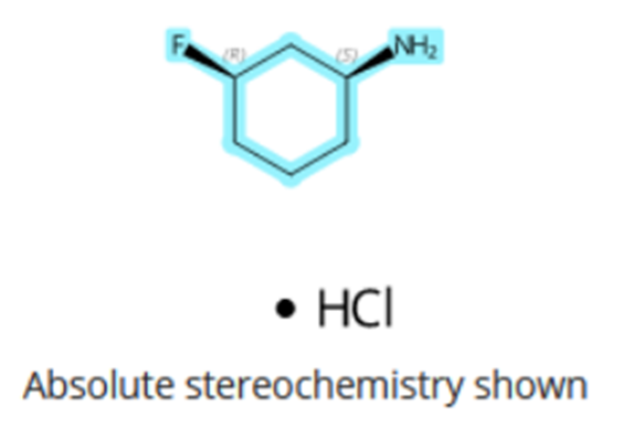 (1S,3R)-3-氟环己烷-1-胺盐酸盐,(1S,3R)-3-fluorocyclohexan-1-amine hydrochloride