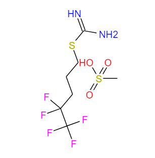 S-(4,4,5,5,5-五氟戊基)异硫脲甲磺酸盐,S-(4,4,5,5,5-Pentafluoropentyl)isothiourea Methanesulfonate