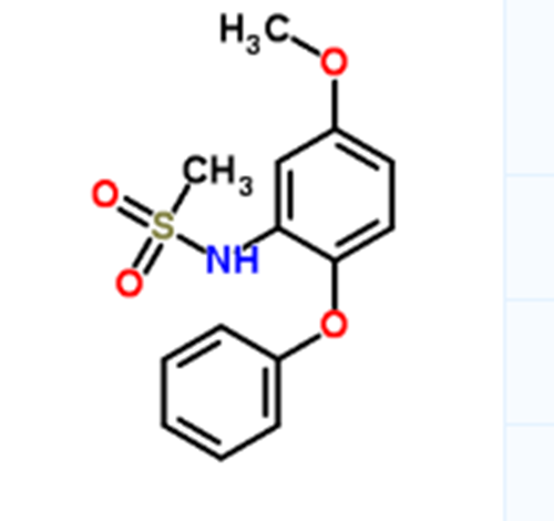 N-(5-甲氧基-2-苯氧基苯基)甲磺酰胺,N-(5-Methoxy-2-phenoxyphenyl)methanesulfonamide