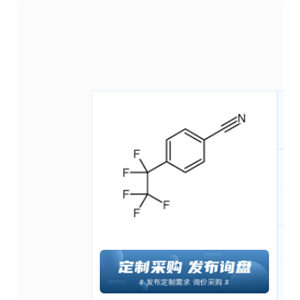4-(1,1,2,2,2-pentafluoroethyl)benzonitrile 128273-61-0