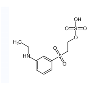 3-N-乙基氨基苯基(beta-乙基硫酸酯)砜	