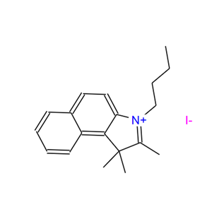 137107-72-3；3-丁基-1,1,2-三甲基-1H-苯并[E]吲哚碘化物