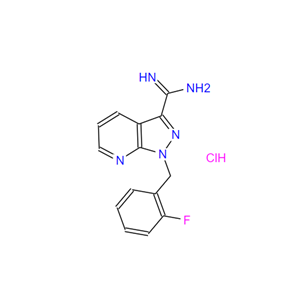 1-(2-氟苄基)-1H-吡唑并[3,4-B]吡啶-3-甲脒盐酸盐,1-(2-fluoro-benzyl)-1h-pyrazolo[3,4-b]pyridine-3-carboxamidine hydrochloride