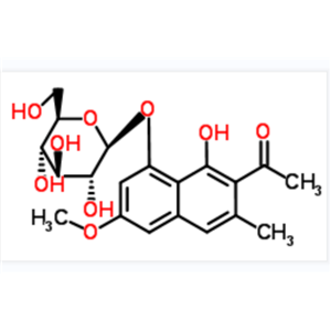 决明酮-8-O-β-D-葡萄糖苷,Torachrysone 8-O-Glucoside