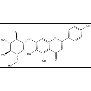 野黄芩苷 7-O-β-D-葡萄糖苷,Scutellarein-7-O-glucoside