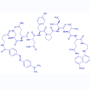 荧光 HIV-1 蛋白酶底物/127134-13-8/Dabcyl-Gaba-SQNYPIVQ-Edans