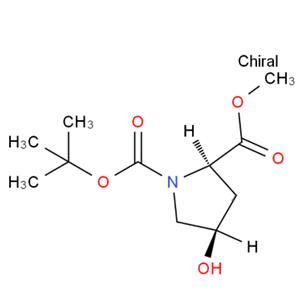 顺式-1-BOC-4-羟基-D-脯氨酸甲酯