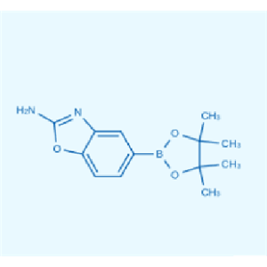 2-胺基苯并恶唑-5-硼酸酯,5-(4,4,5,5-Tetramethyl-1,3,2-dioxaborolan-2-yl)benzo[d]oxazol-2-amine