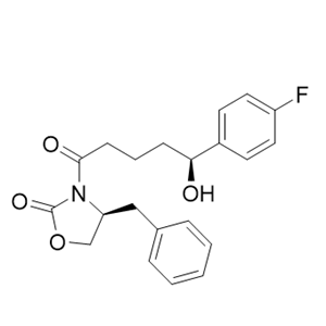 (4S)-3-[(5S)-5-(4-氟苯基)-5-羟基-1-氧代戊基]-4-(苄基)-2-恶唑烷酮