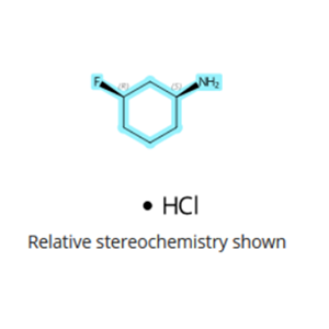 rel-(1R,3S)-3-氟环己烷-1-胺盐酸盐