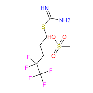 S-(4,4,5,5,5-五氟戊基)异硫脲甲磺酸盐