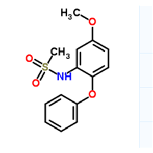 N-(5-甲氧基-2-苯氧基苯基)甲磺酰胺
