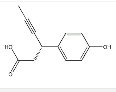 (3S)-3-(4-羟苯基)-4-已炔酸,(3S)-3-(4-Hydroxyphenyl)-4-hexynoic acid