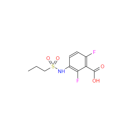 唯罗菲妮中间体,2,6-Difluoro-3-(propylsulfonaMido)benzoic acid