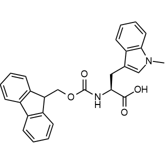 Fmoc-Trp(1-Me)-OH,(S)-2-((((9H-Fluoren-9-yl)methoxy)carbonyl)amino)-3-(1-methyl-1H-indol-3-yl)propanoic acid