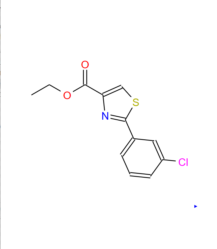 2-(3-氯苯基)-噻唑-4-羧酸乙酯,2-(3-CHLORO-PHENYL)-THIAZOLE-4-CARBOXYLIC ACID ETHYL ESTER