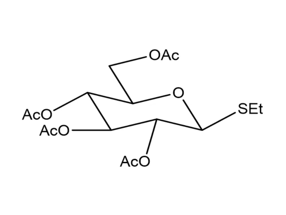 乙基 2,3,4,6-O-四乙酰基-BETA-D-硫代吡喃葡萄糖苷,Ethyl 2,3,4,6-tetra-O-acetyl-1-thio-beta-D-glucopyranoside
