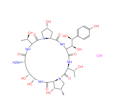 1-[(4R,5R)-4,5-二羟基-L-鸟氨酸]棘白菌素 B 盐酸盐,1-[(4R,5R)-4,5-Dihydroxy-L-ornithine]echinocandin B hydrochloride