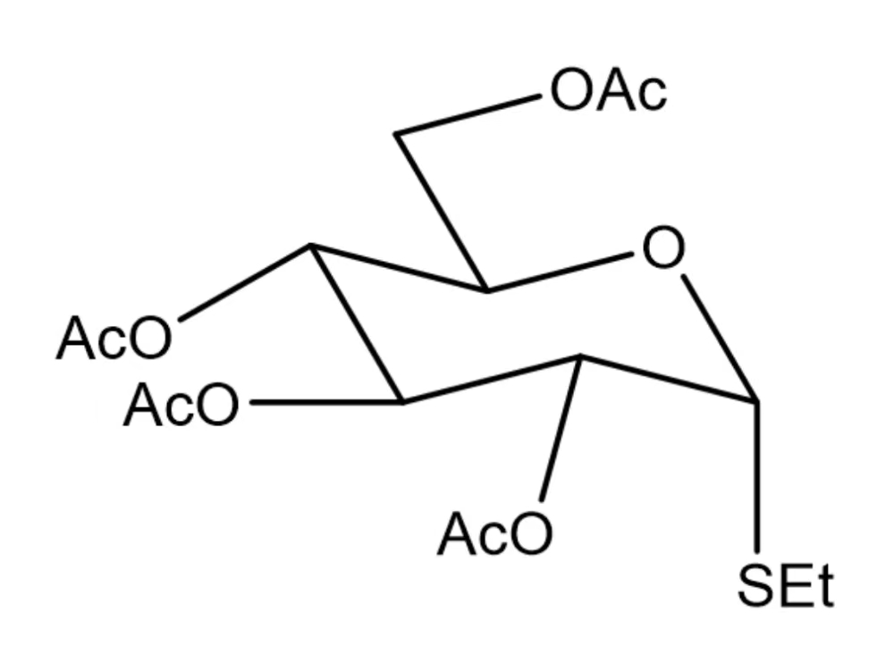 乙基 2,3,4,6-O-四乙酰基-α-D-硫代吡喃葡萄糖苷,Ethyl 2,3,4,6-tetra-O-acetyl-1-thio-α-D-glucopyranoside