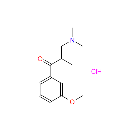 3-(二甲基氨基)-1-(3-甲氧基苯基)-2-甲基-1-丙酮盐酸盐,3-(dimethylamino)-1-(3-methoxyphenyl)-2-methyl-1-propanone HCl