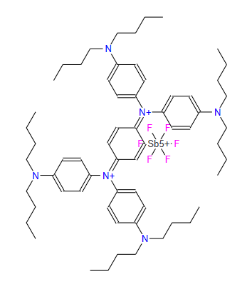 N,N’-2,5-环己二烯-1,4-二基双[4-(二丁氨基)-N-[4-(二丁氨基)苯基]苯铵,双[(OC-6-11)-六氟锑酸盐(1-)],DYE 1602