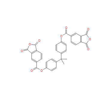 5-异苯并呋喃甲酸1,3-二氢-1,3-二氧基- 5,5'-[(1-甲基亚乙基)二4,1-苯烯]酯,BPEDA