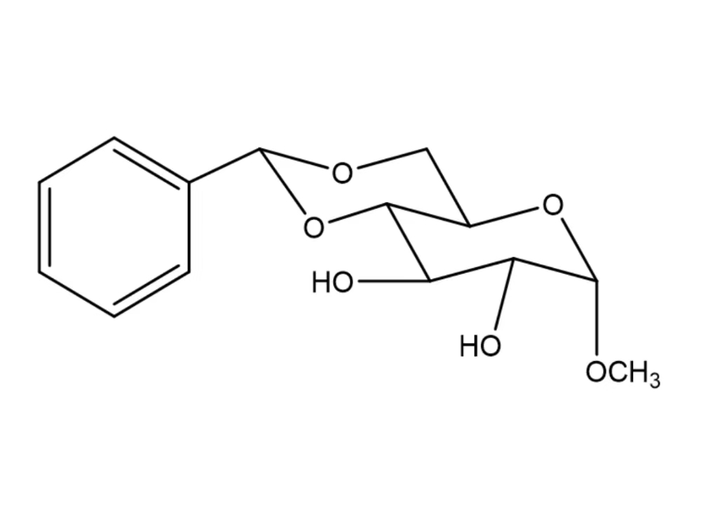 甲基-4,6-O-亚苄基-Α-D-吡喃葡糖苷,Methyl 4,6-O-Benzylidene-α-D-glucopyranoside