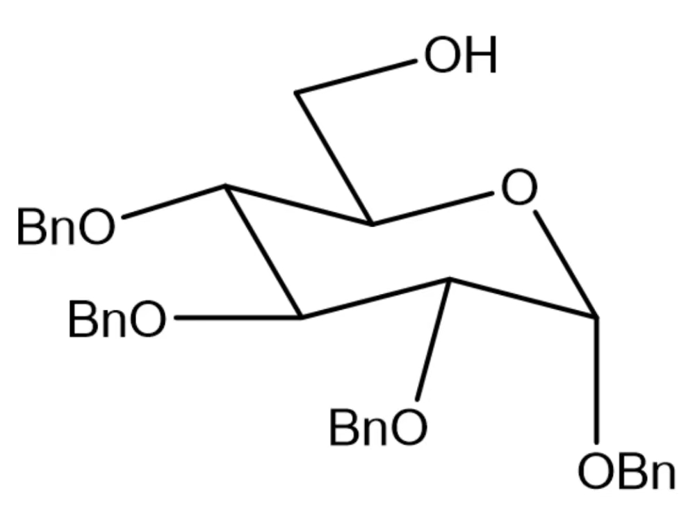 苄基 2,3,4-三-O-苄基-α-D-吡喃葡萄糖苷,Benzyl 2,3,4-tri-O-benzyl-alpha-D-glucopyranoside