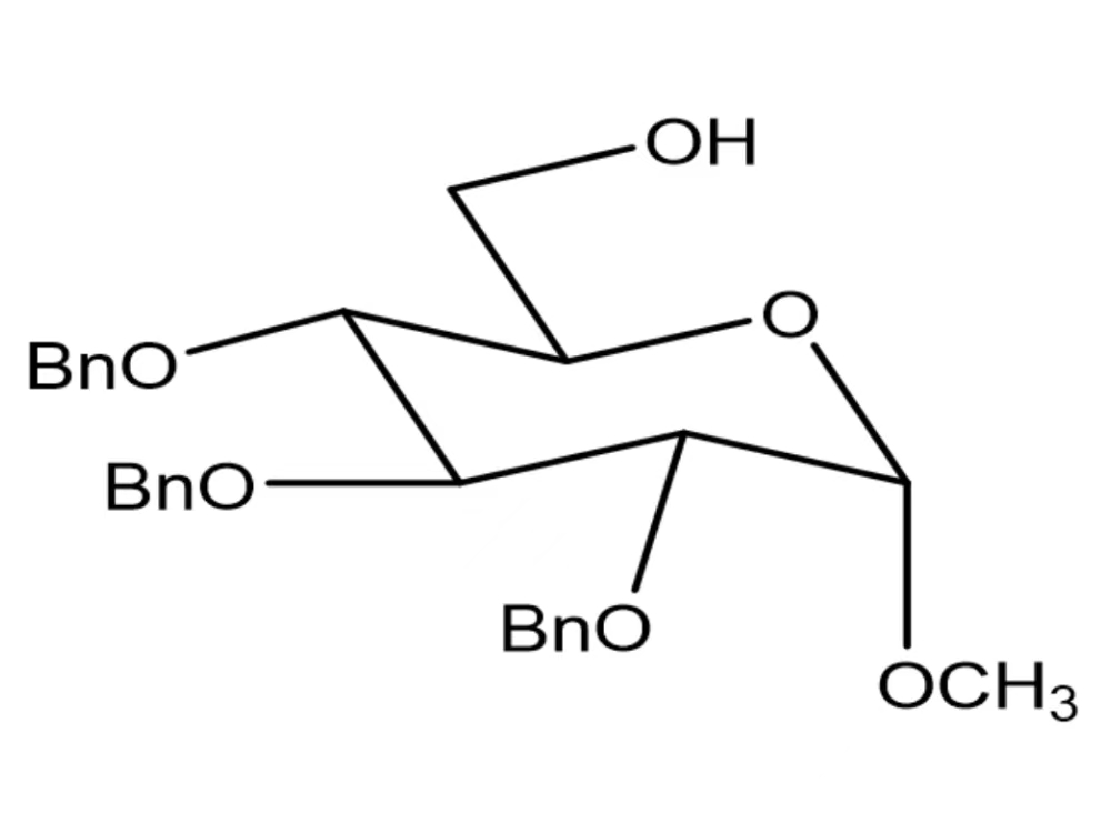 甲基-2,3,4-三-O-苄基-alpha-D-吡喃葡萄糖苷,Methyl 2,3,4-Tri-O-benzyl-α-D-glucopyranoside