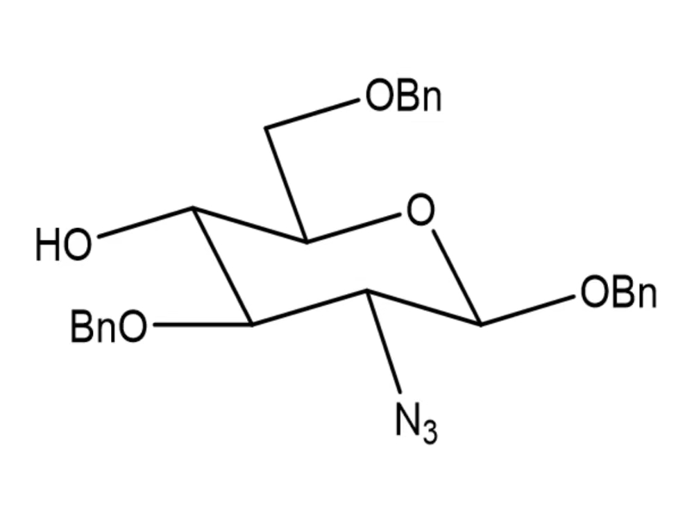 苄基 2-叠氮基-3,6-二-O-苄基-2-脱氧-β-D-吡喃葡萄糖苷,Benzyl 2-Azido-3,6-di-O-benzyl-2-deoxy-β-D-glucopyranoside