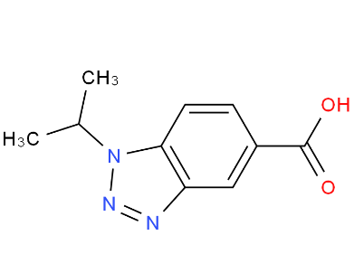 1-异丙基-1H-1,2,3-苯并噻唑-5-羧酸,1-Isopropyl-1H-1,2,3-benzotriazole-5-carboxylic acid