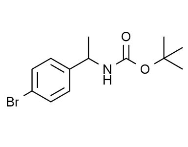 [(1R)-1-(4-溴苯基)乙基]氨基甲酸叔丁酯,(R)-[1-(4-Bromophenyl)ethyl]carbamic acid tert-butyl ester