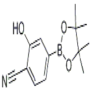 2-羟基-4-(4,4,5,5-四甲基-1,3,2-二氧硼杂环戊烷-2-基)苯甲腈