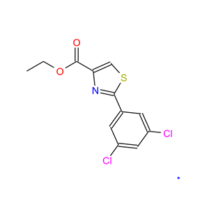 2-(3,5-二氯苯基)-1,3-噻唑-4-羧酸乙酯,ethyl 2-(3,5-dichlorophenyl)thiazole-4-carboxylate