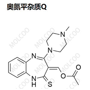 奥氮平杂质Q  	1320360-87-9   C17H20N4O2S 