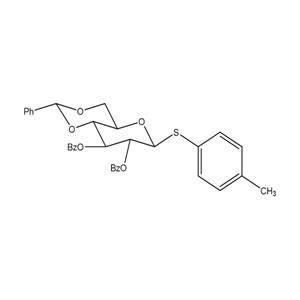 4-甲基苯基2,3-二-O-芐基-4,6-亞芐基-1-噻-β-D-吡喃葡萄糖苷,4-Methylphenyl 2,3-di-O-benzyl-4,6-O-benzylidene-1-thio-β-D-glucopyranoside