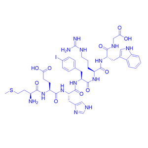 (p-Iodo-Phe7)促肾上腺皮质激素肽4-10/159600-82-5/(p-Iodo-Phe7)-ACTH (4-10)