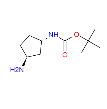 (1S,3S)-3-氨基环戊基氨基甲酸叔丁酯,tert-butyl N-[(1S,3S)-3-aminocyclopentyl]carbamate