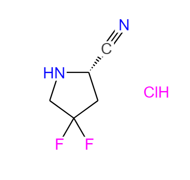 (s)-4,4-二氟吡咯烷-2-碳腈 盐酸盐,(S)-4,4-Difluoropyrrolidine-2-carbonitrile hydrochloride