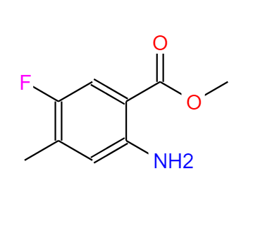 2-氨基-5-氟-4-甲基苯甲酸甲酯,methyl 2-amino-5-fluoro-4-methylbenzoate