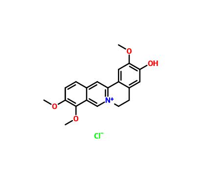 盐酸药根碱,Jatrorrhizine hydrochloride