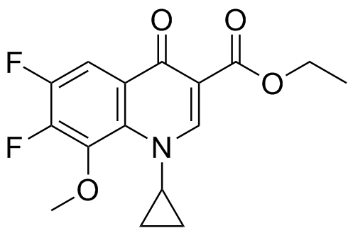 莫西沙星相关化合物（8-甲氧基喹诺酮乙酯）,Moxifloxacin Related Compound (8-Methoxy Quinolonic Ethyl Ester)