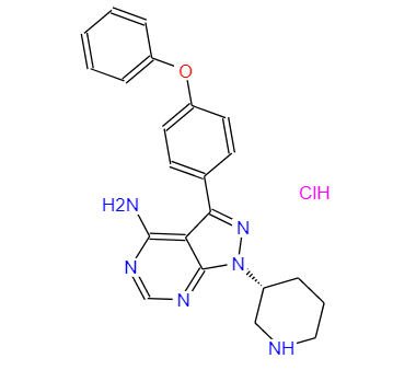 依鲁替尼中间体,(R)-3-(4-phenoxyphenyl)-1-(piperidin-3-yl)-1H-pyrazolo[3,4-d]pyrimidin-4-amine dihydrochloride