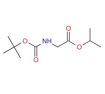 N-(叔丁氧基羰基)甘氨酸异丙酯,Glycine, N-[(1,1-dimethylethoxy)carbonyl]-, 1-methylethyl ester (9CI)