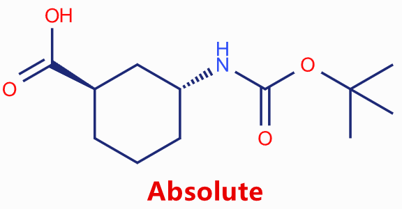 (1R,3R)-3-{[(叔丁氧基)羰基]氨基}环己烷-1-羧酸,(1R,3R)-3-{[(tert-Butoxy)carbonyl]amino}cyclohexane-1-carboxylic acid