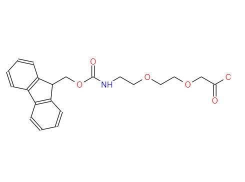 [2-[2-(Fmoc-氨基)乙氧基]乙氧基]乙酸,[2-[2-(Fmoc-amino)ethoxy]ethoxy]acetic acid