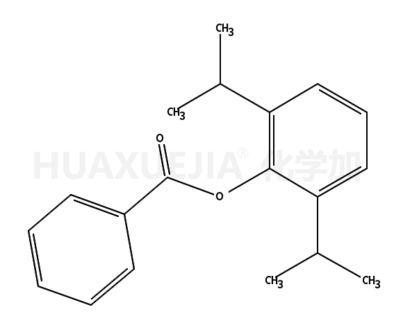2，6-二异丙基苯基苯甲酸酯,benzoic acid,2,6-di(propan-2-yl)phenol