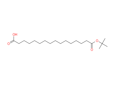 十六烷基二酸单叔丁酯,16-(tert-Butoxy)-16-oxopalmitic acid, tert-Butyl 15-carboxypentadecanoate